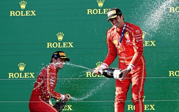 Trionfo Ferrari in Australia: Sainz sul Gradino più Alto del Podio